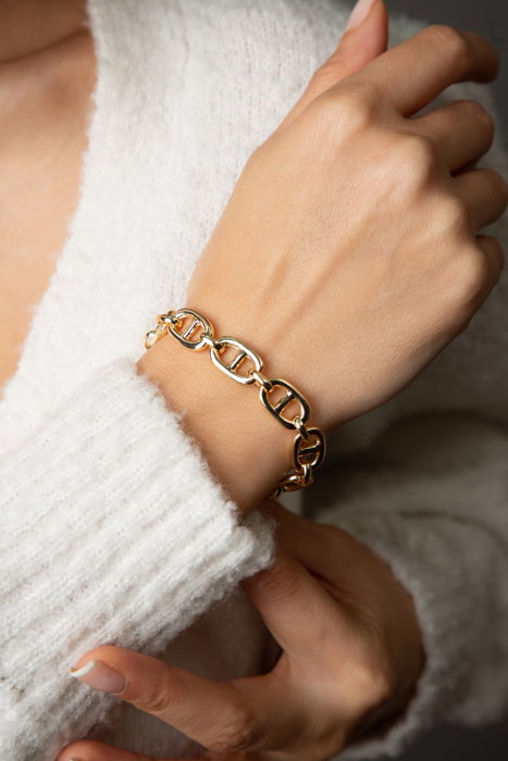 Heliophilia Silver Pulsera de Metal Multicolor ECBL9053